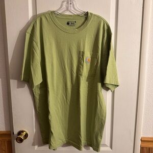 Carhartt Men's Green Short Sleeve Tee